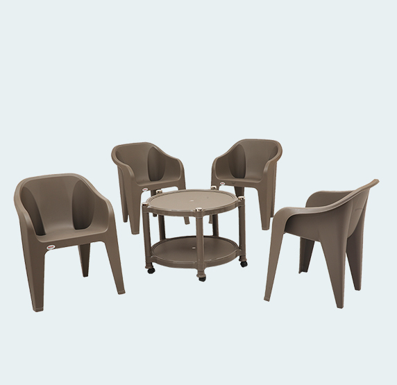 Astra With Futura Plastic Dining Table With Chair