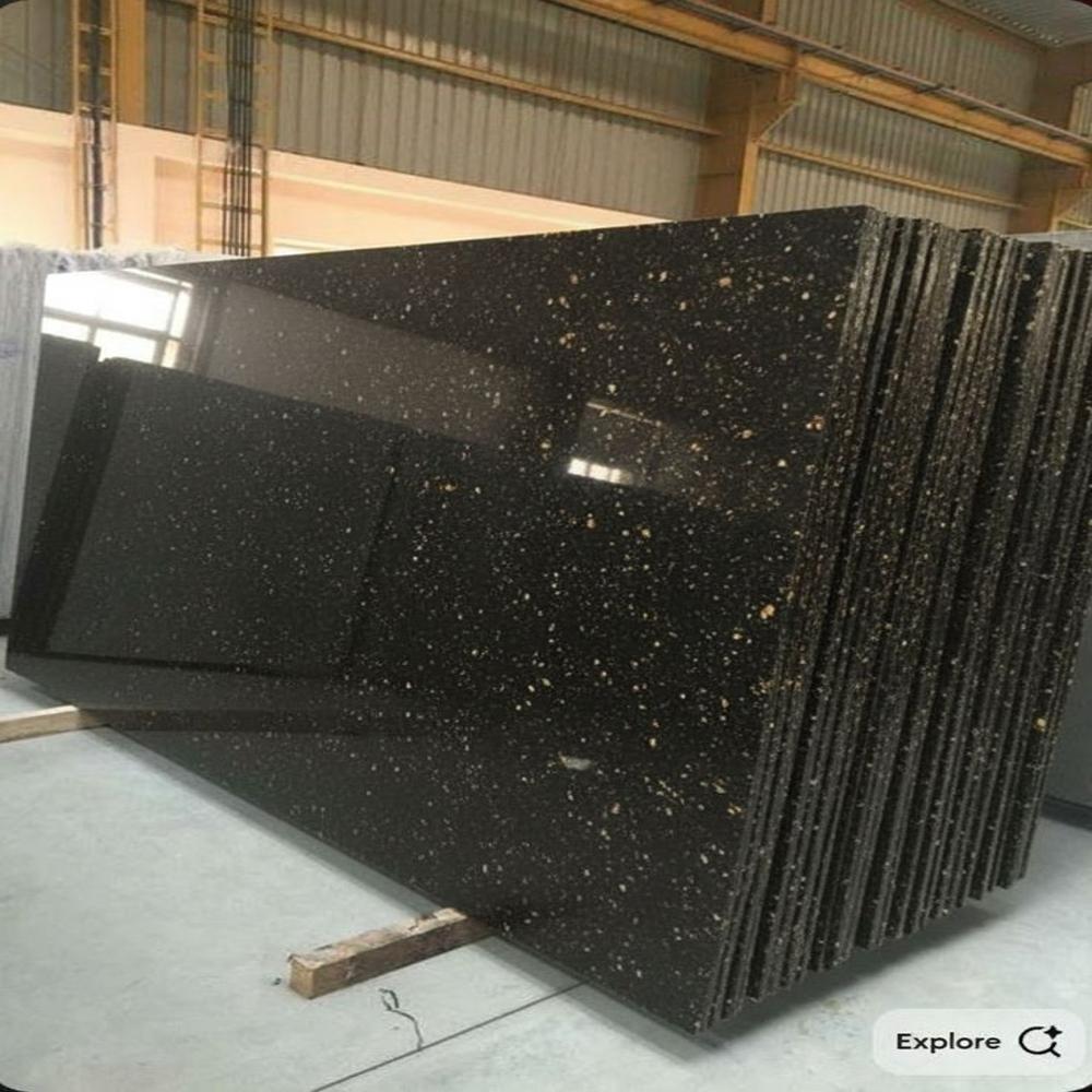 Black Galaxy Granite - Application: Flooring