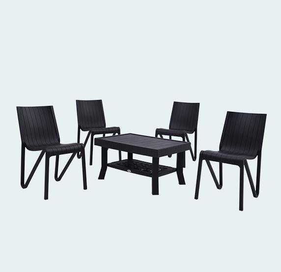 Vegas With Zyleg Plastic Table And Chairs