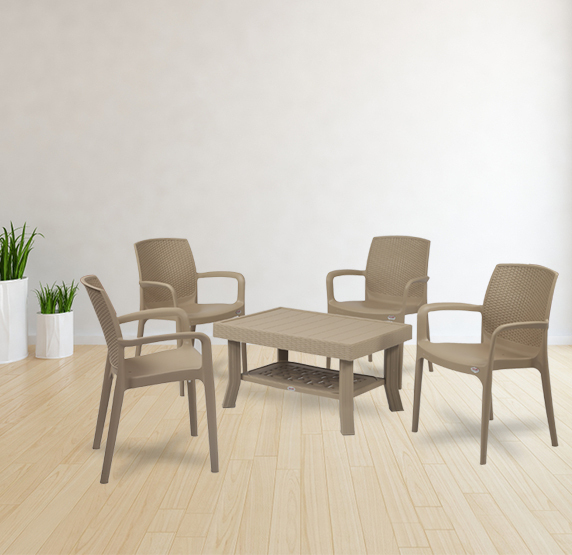 Vegas With Texas 4 Seater Dining Table And Chairs