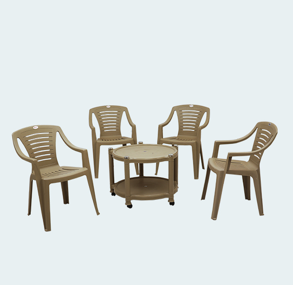 Astra With Fiji Plastic Chair And Table Sets