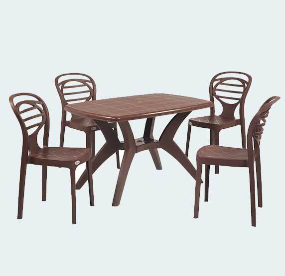 Melody With Oak 6 Seater Dining Set