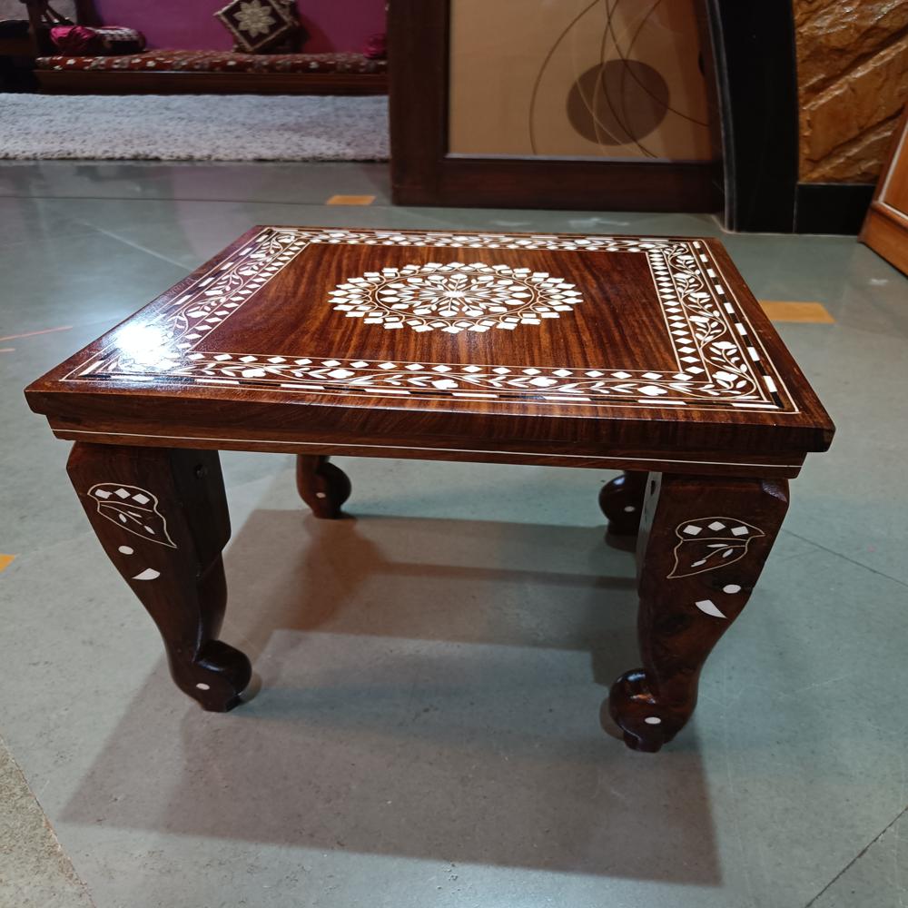 Square Wooden Coffee Table