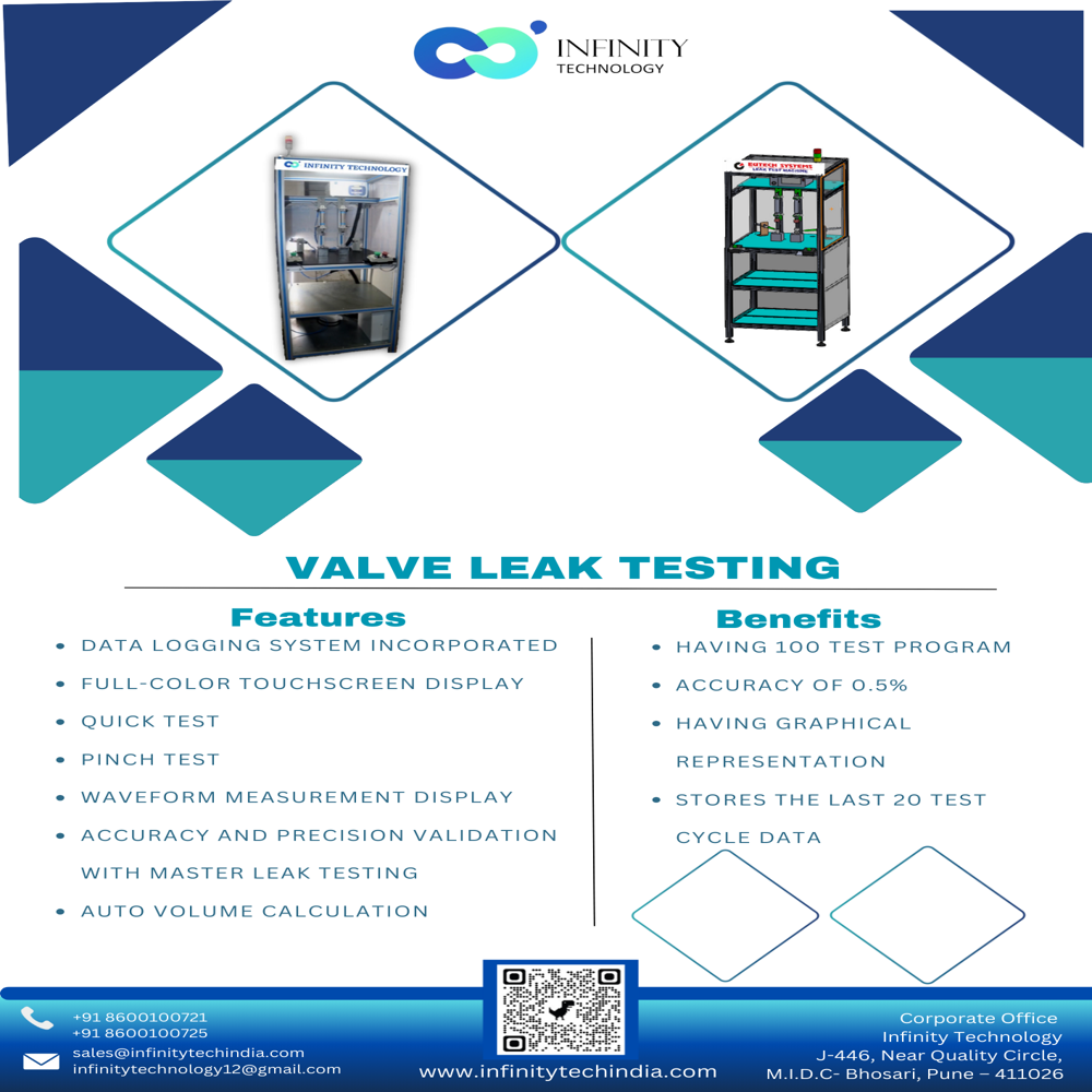 Blue Leak Testing Machine