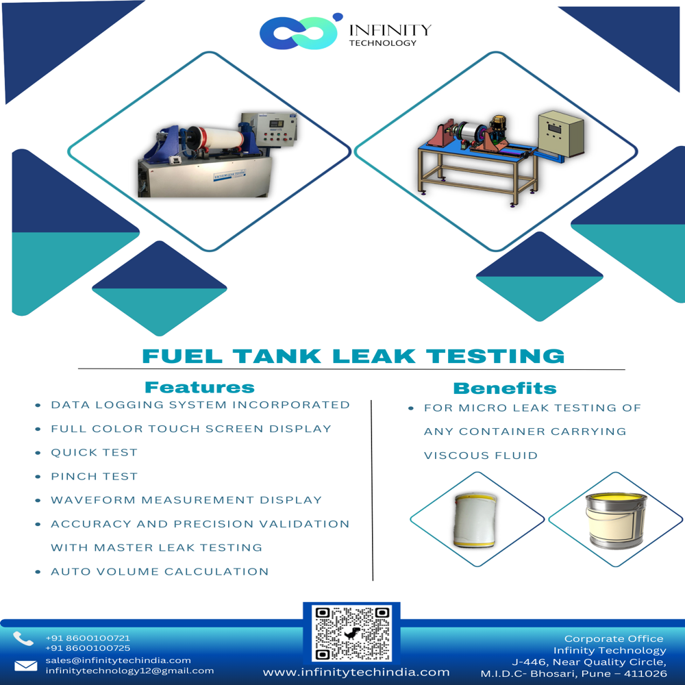 Blue Leak Testing Machine