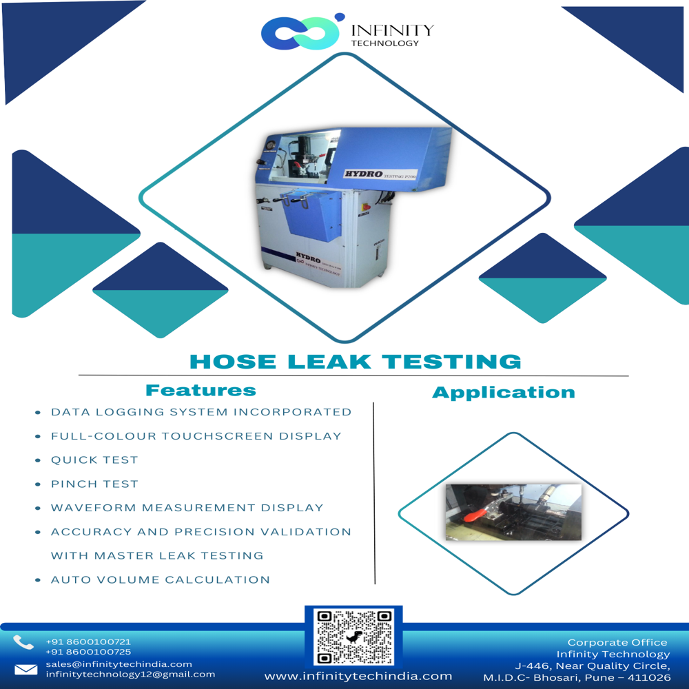 Blue Leak Testing Machine