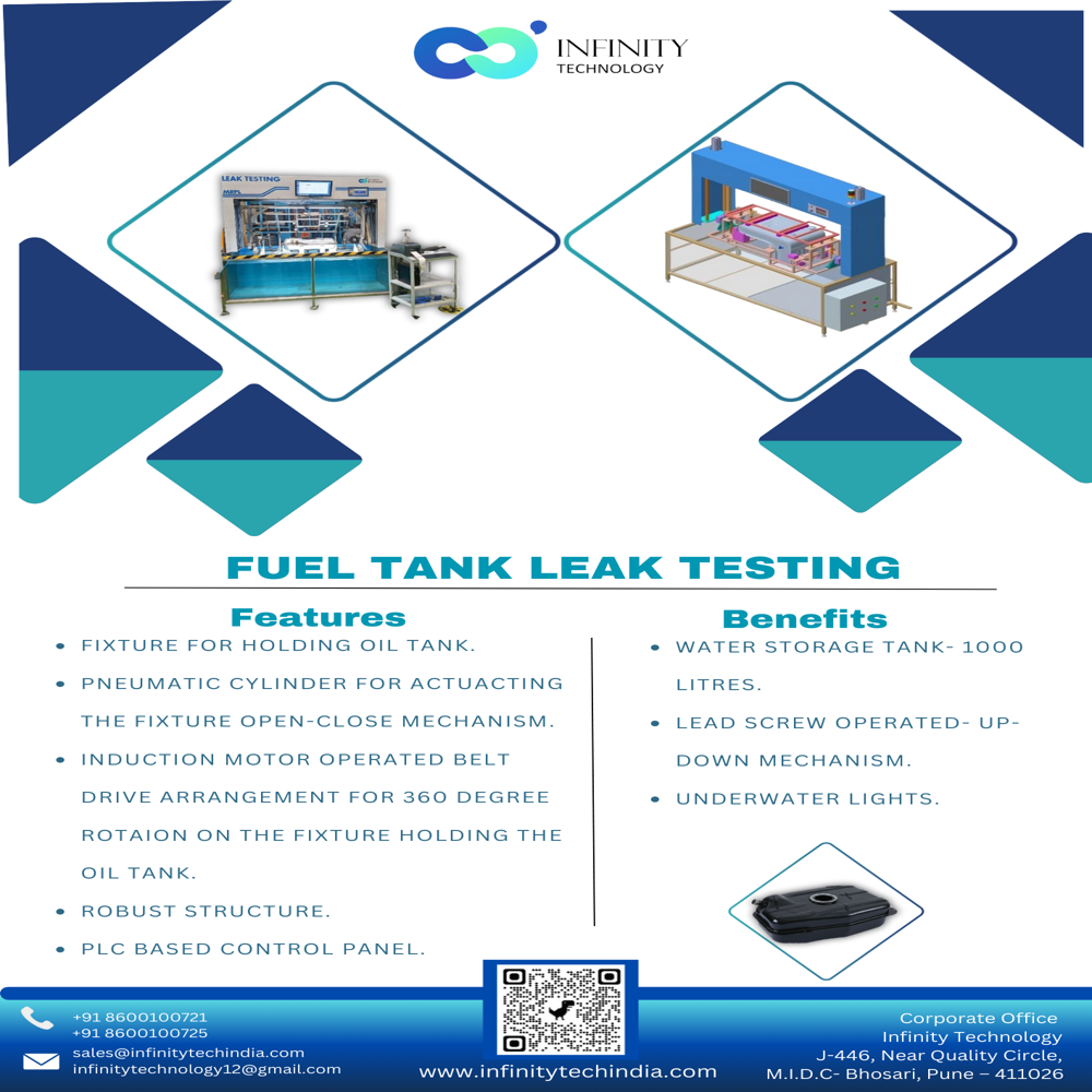 Blue Leak Testing Machine