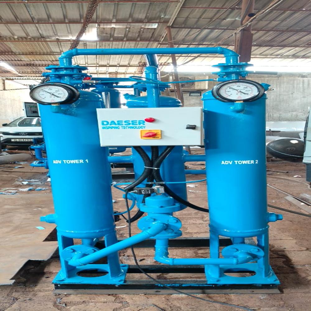 150 CFM Heatless Desiccant Compressed Air Dryer