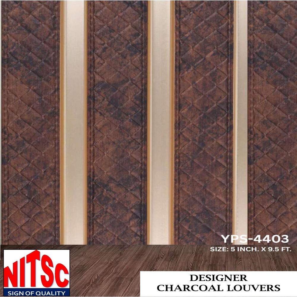 Charcoal Louvers Panel - Color: Multi Color