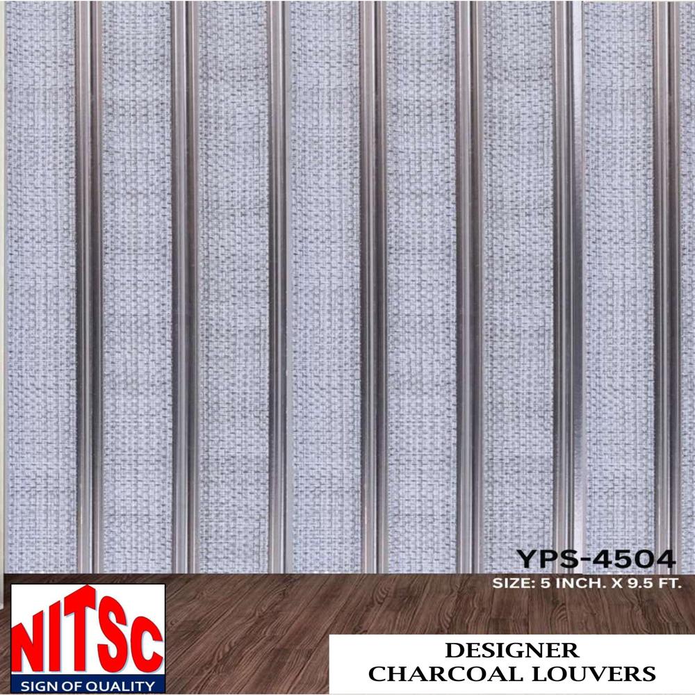 Charcoal Louvers Panel