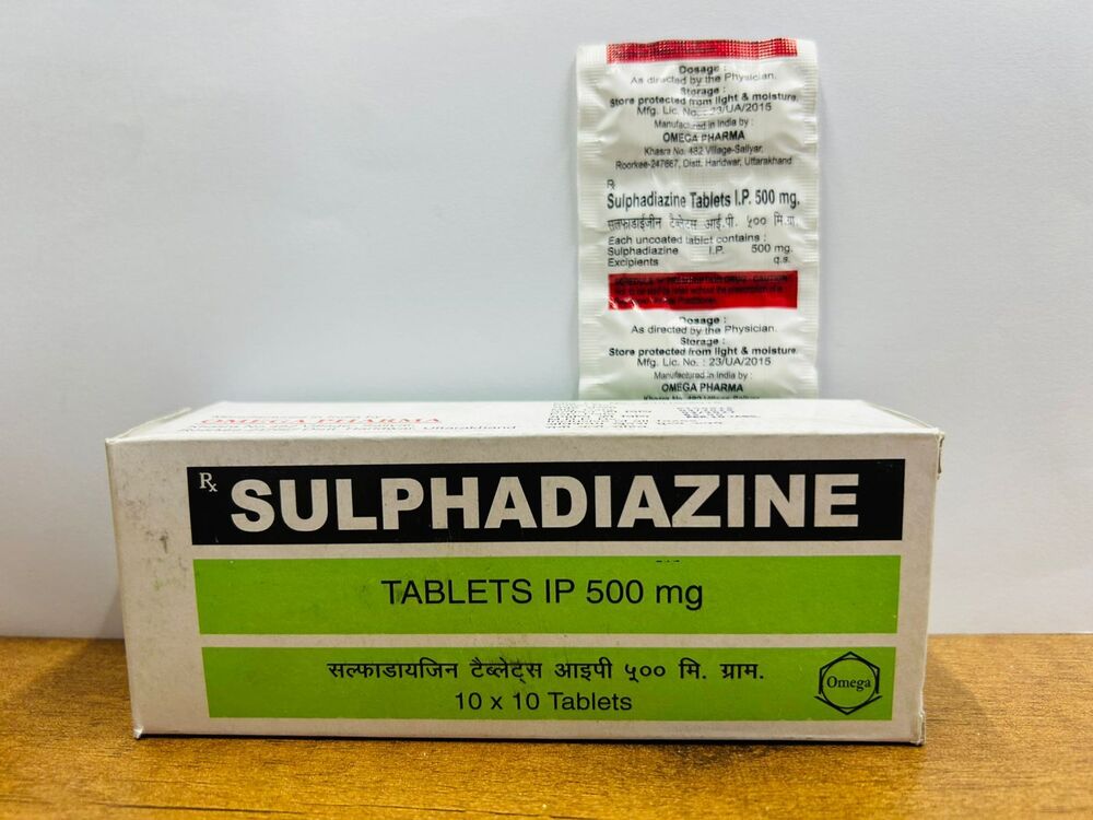 Sulphadiazine Tablets IP 500mg