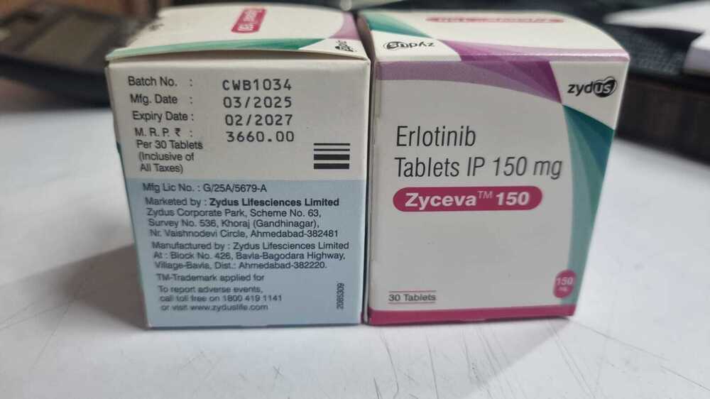 Erlotinib Tablets Ip 150mg