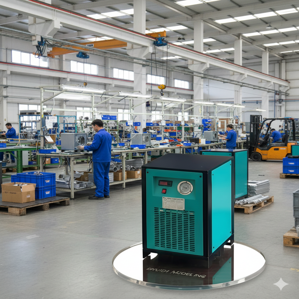 Refrigerated Air Dryer - Color: Green