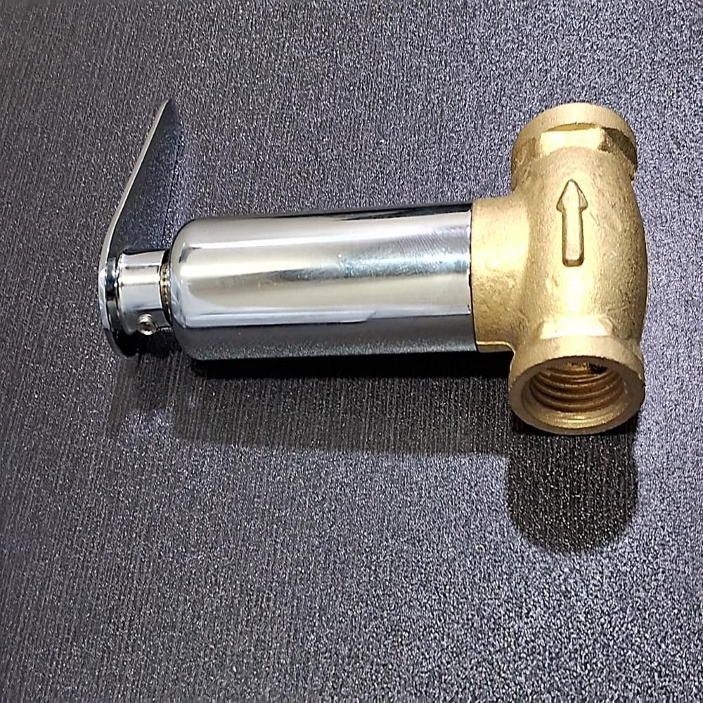 Concealed Wall Brass - Color: Silver