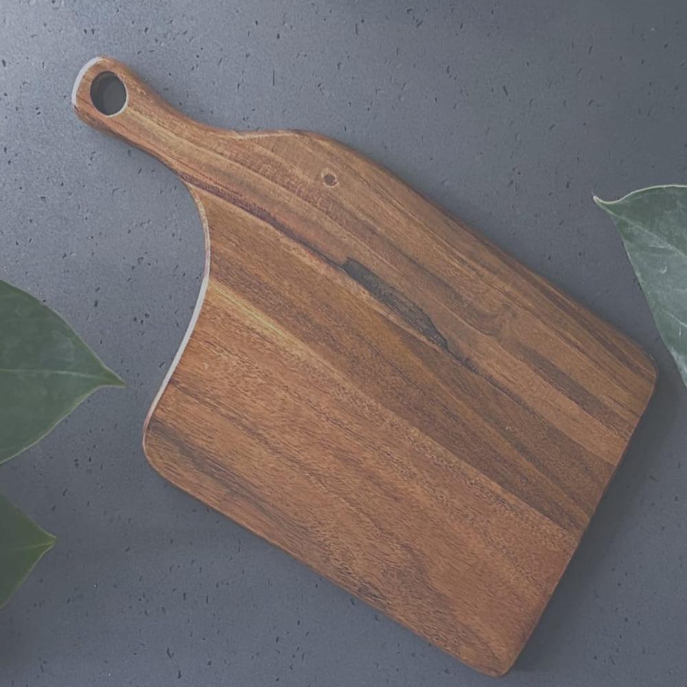 Acacia Wooden Chopping Board - Coating Type: Ptfe-free