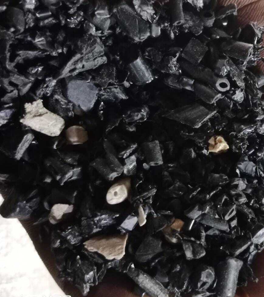 Nylon + Abs Grinding Granules - Color: Black