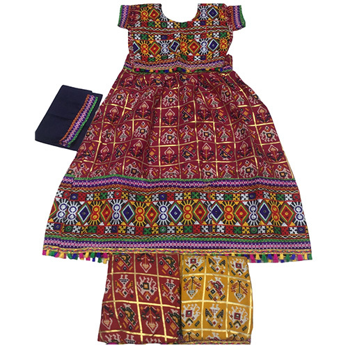 Girls Janmashtami Festival Dress