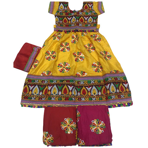Girls Janmashtami Festival Dress