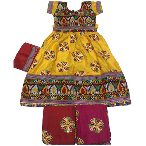 Girls Janmashtami Festival Dress