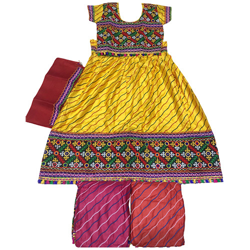 Girls Ethnic Janmashtami Dress
