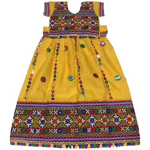 Girls Janmashtami Radha Dress
