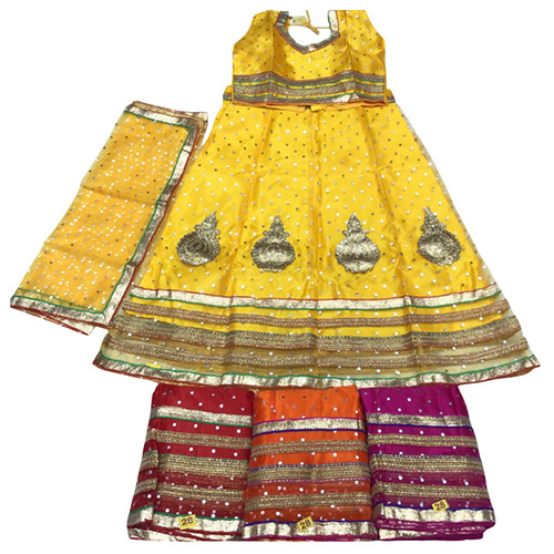 Girls Janmashtami Dress