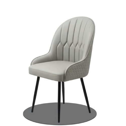 Light Grey Hexagon Chair - Assembly: No Assembly Required