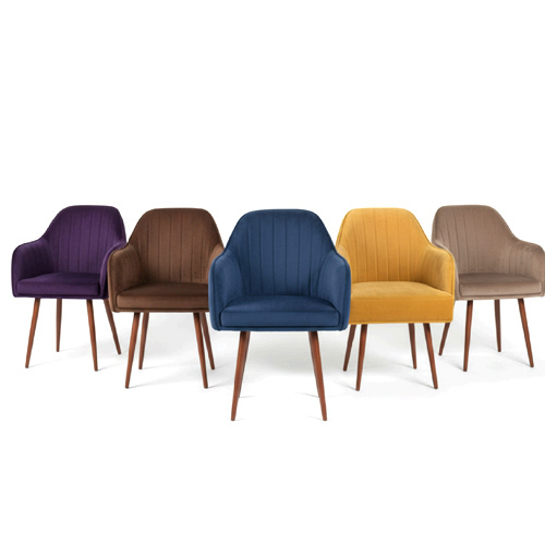 Light Aqua Velvet Chair