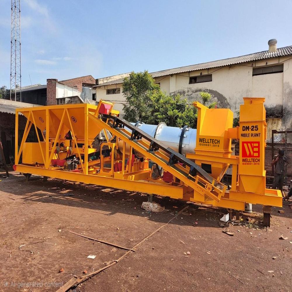 DM 25 MOBILE ASPHALT DRUMMIX PLANT