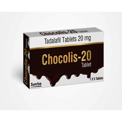 Chocolis Chewable Tadalafil 20 Mg