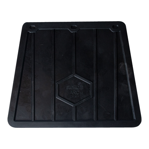 Rubber Mudflap - Color: Black