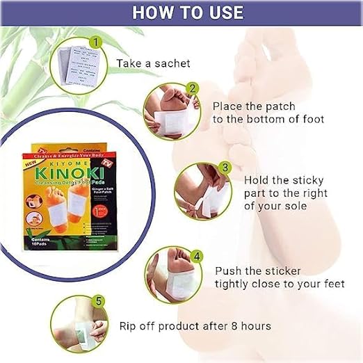 Kinoki Cleansing Detox Foot Pads