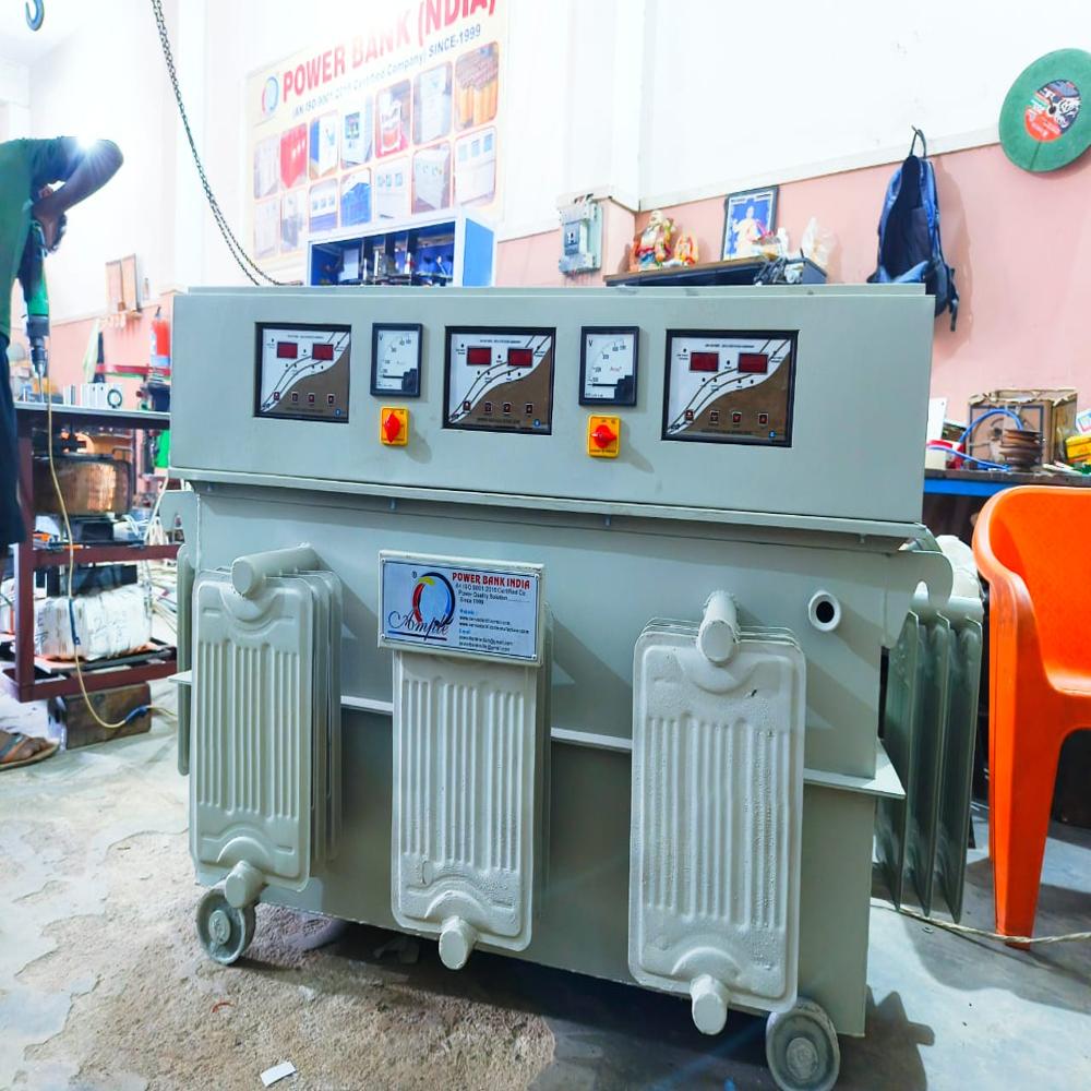 250 Kva Servo Voltage Stabilizer For Plastic Injection Molding Machines & Extruders Industrial Use - Ambient Temperature: 45-55 Celsius (Oc)