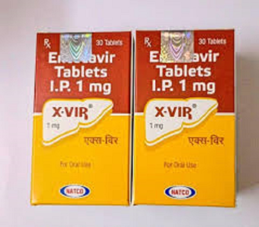 X Vir 1mg Entecavir Tablets