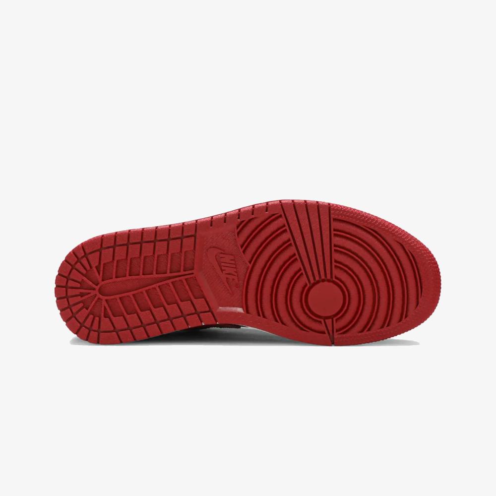 1 Low Reverse Bred Shoes - Color: Red Black