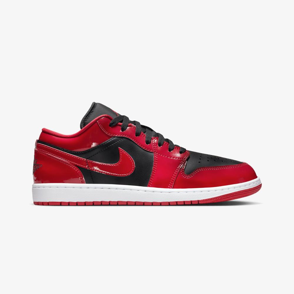 1 Low Reverse Bred Shoes - Color: Red Black