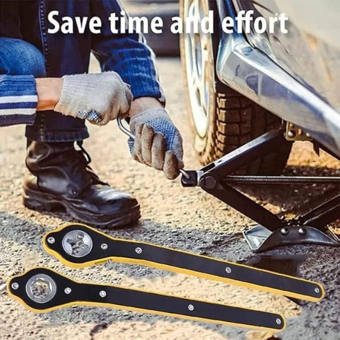 Car Jack Ratchet Wrench