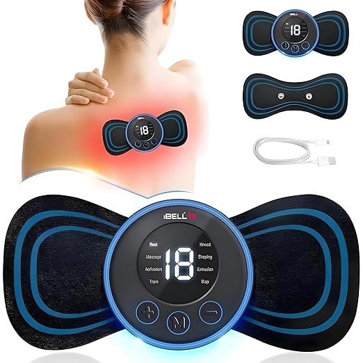 Butterfly Mini Body Massager - Battery Life: 1 Days