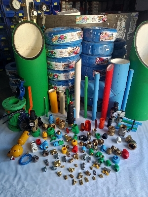 PPR pneumatics pipes and fittings