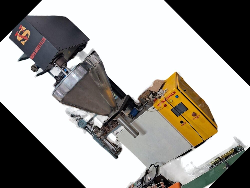 SEMI AUTOMATIC AUGER FILLER MACHINE