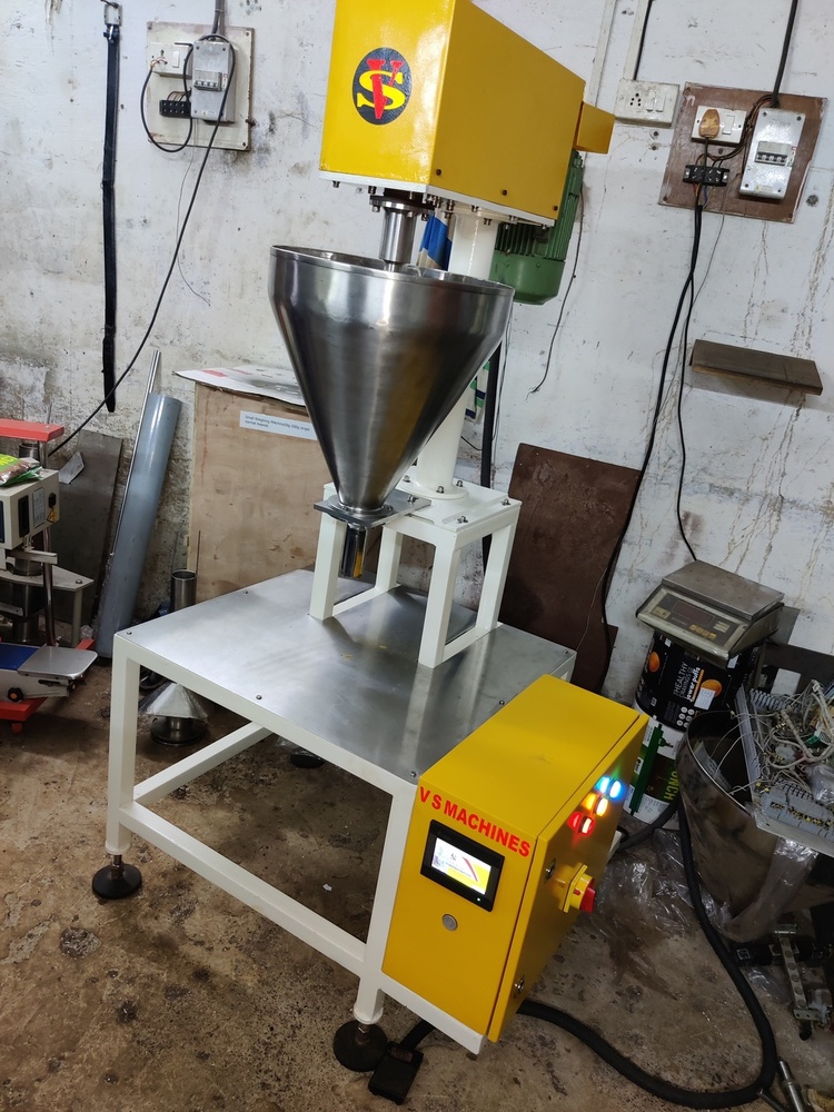 SEMI AUTOMATIC AUGER FILLER MACHINE