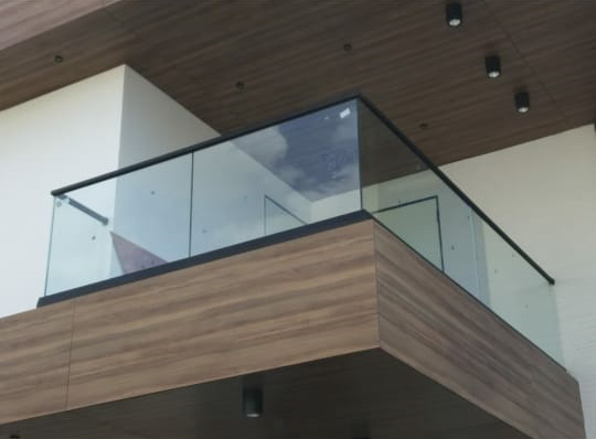 Aluminium Glass Railing For Balconies