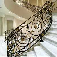 Designer Brass Staircase Railing