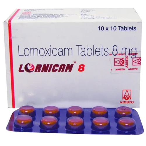Lornoxicam 8 Mg Tablet
