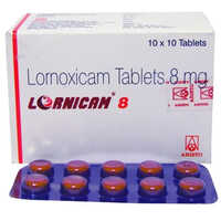 Lornoxicam 8 Mg Tablet - Drug Type: General Medicines