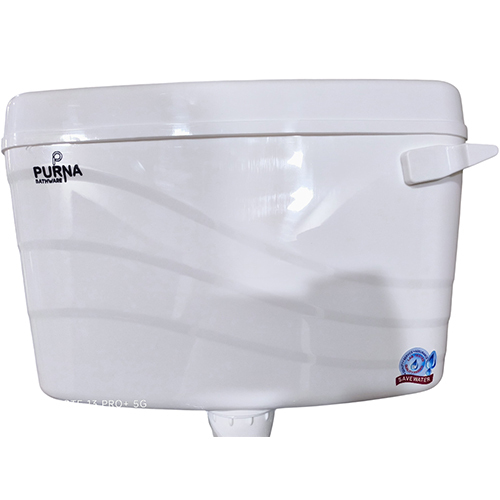 Toilet Cistern - Color: White