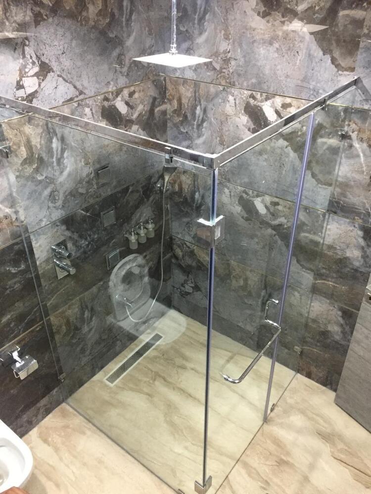 Bathroom Shower Glass Partition