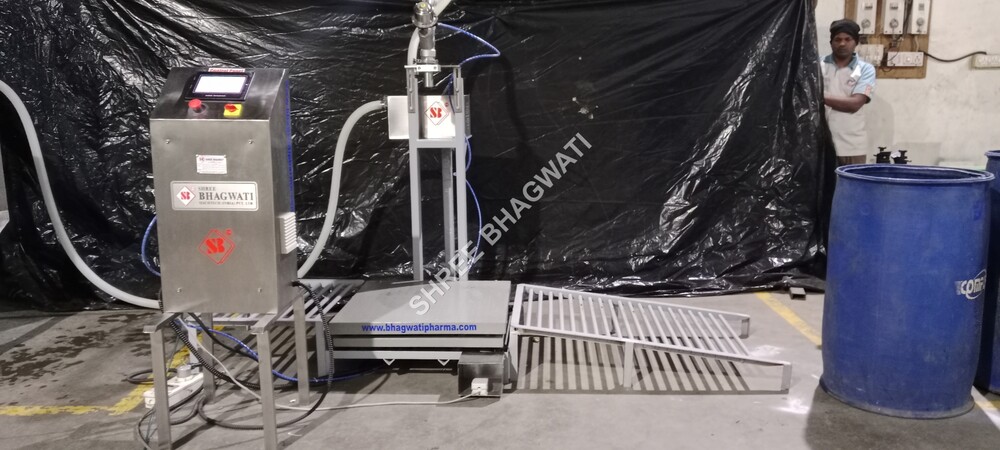 Semi-automatic Drum Filling Machine