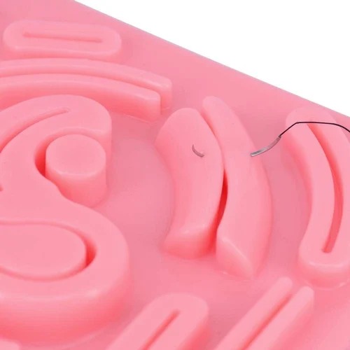 Silicon Suture Pad Endotrainer Pad  For Suture Training - Feature: Reusable/durable/skin-like Texture