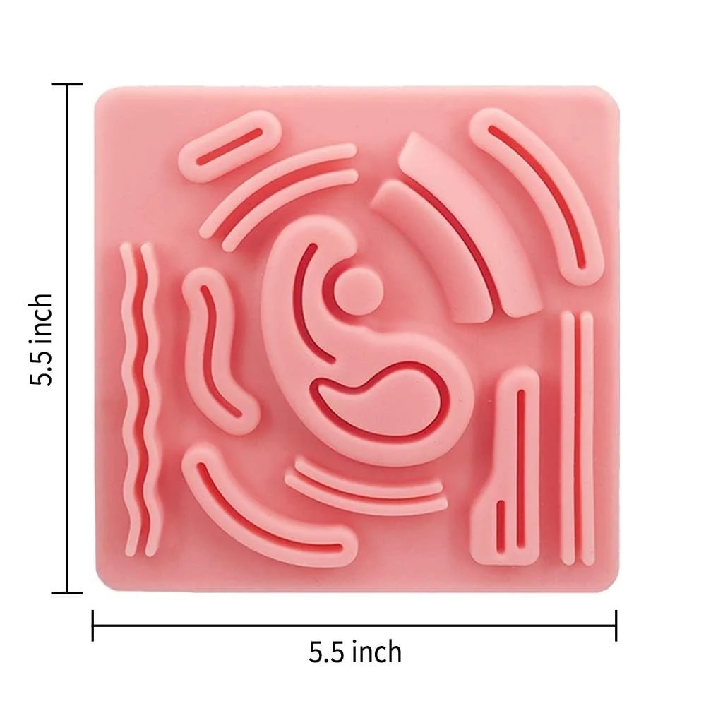 Silicon Suture Pad endotrainer pad for Suture Training